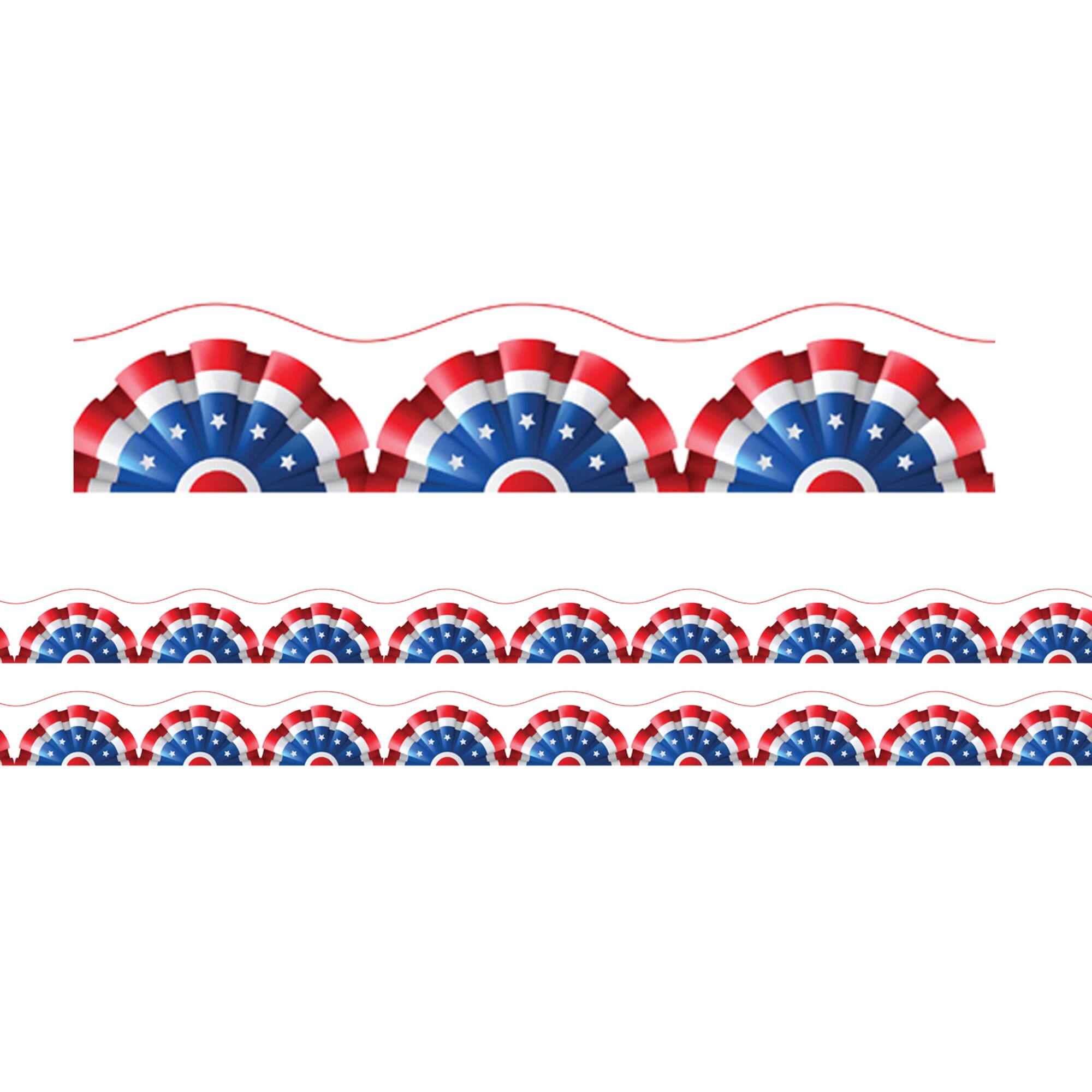 Charles Leonard Patriotic Magnetic Border, 48ft.